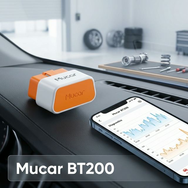 Test Mucar BT200 dongle smartphone