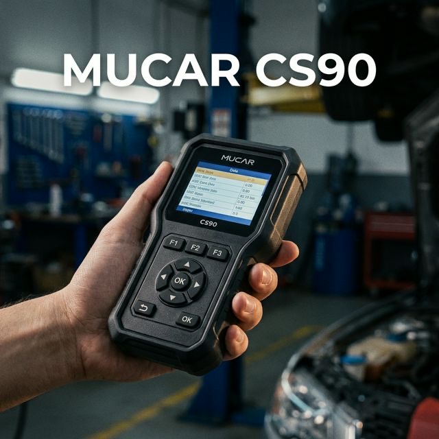Test Mucar CS90 diagnostic maintenance
