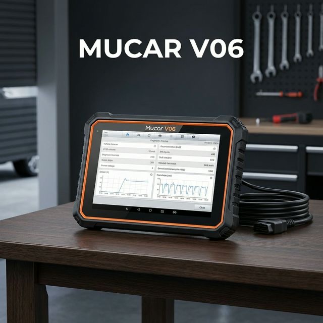 Test Mucar V06 tablette diagnostic
